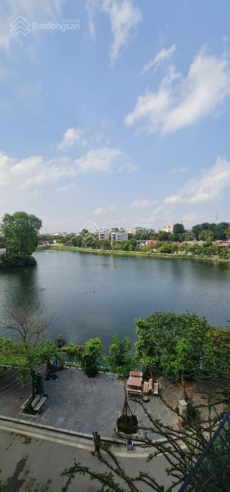 Bán tòa nhà mặt phố view Hồ Tây, DT 230m2, MT 12m, 6 tầng hiện đại, giá 110 tỷ