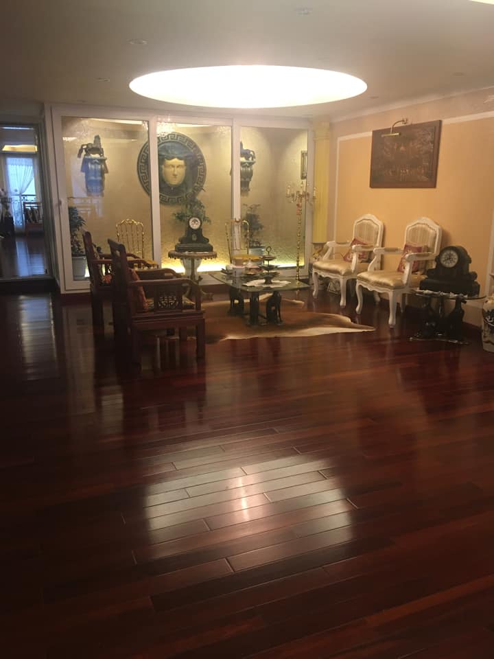 Nhà Lạc Long Quân, gara, thang máy, trước nhà ô tô tránh, kinh doanh. Bán gấp.