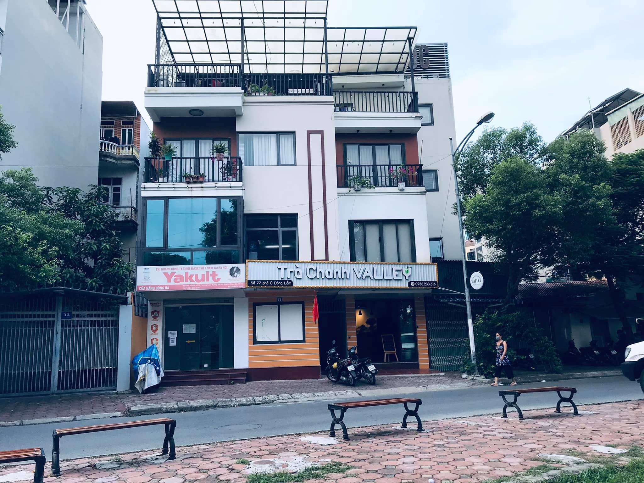 Kinh doanh đỉnh cao, vỉa hè, ô tô tránh, đầu tư, bán nhà mặt chợ Nghĩa Tân, Cầu Giấy 45m2
