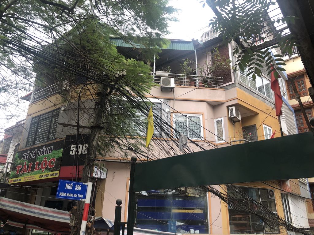 Nhà mặt phố đường lớn Hoàng Hoa Thám 2 mặt tiền