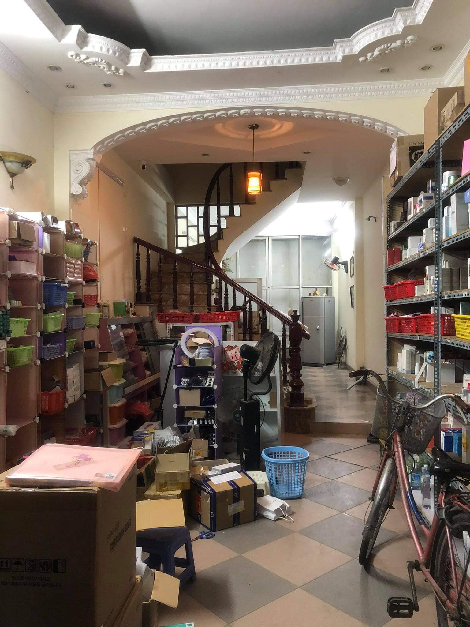 BÁN NHÀ quan nhân 50M2 NHÀ 4 TẦNG MẶT TIỀN 6M 10.5tỷ