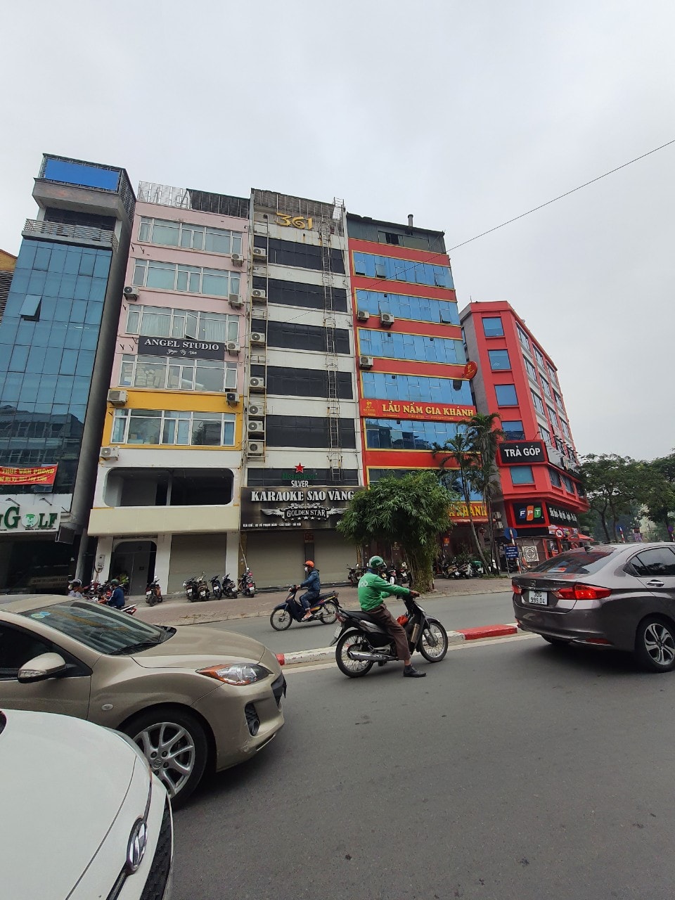 TÒA VP MẶT PHỐ-8 TẦNG THANG MÁY-VỈA HÈ RỘNG