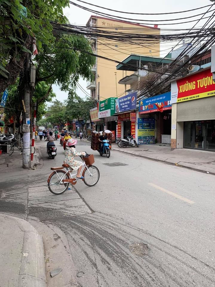 BÁN ĐẤT TẶNG NHÀ 3 TẦNG MẶT PHỐ VĨNH HƯNG ( LĨNH NAM) 121M - MẶT TIỀN 5,1m GIÁ CHỈ 15 TỶ ( CÓ THƯƠNG LƯỢNG).